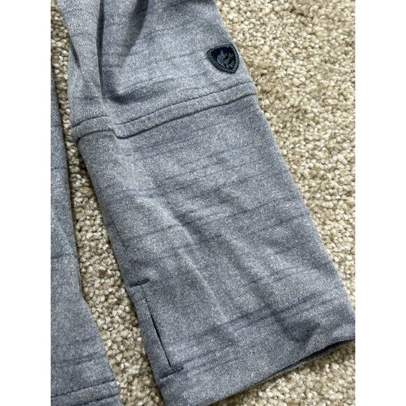KUHL Top Medium Blue Gray Intent Krossback Long Sleeve Jersey - Picture 4 of 11